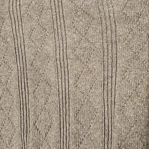 OSCAR DE LA RENTA Cotton Knit Cardigan Button Up Natural Sweater Men’s XL. - Picture 8 of 13